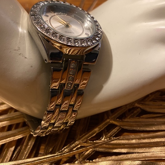 Silver Rhinestone Watch - Picture 3 of 6
